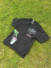 D$M X B3NZO "Pourin Up" Tee - Black